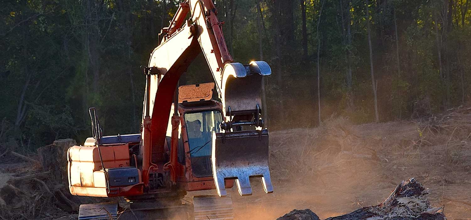 Bagger fahren